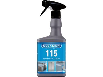 Cleamen 115 nerezový čistič a leštič, 500ml sprej