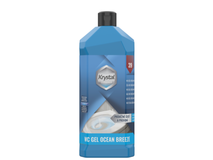Krystal wc gel do košíčků ocean breeze 750ml